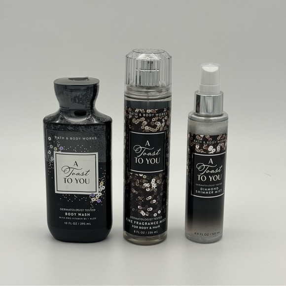Bath & Body Works A Toast To You Body Care Gift Set NWT